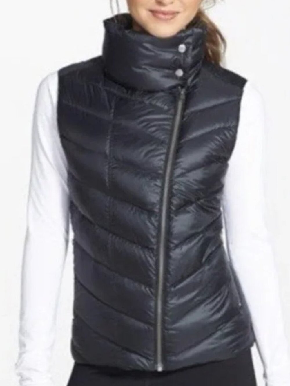 PATAGONIA women's PROW VEST QUILTED DWR SLEEVELESS DOWN FILL PUFFER sz S